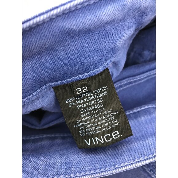 Vince Skinny Ankle Pacific Blue Size 32 Jeans - Picture 6 of 6